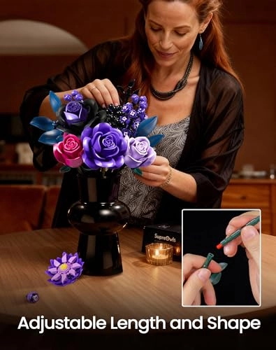 Flower Bouquet Building Set - 12 Pieces