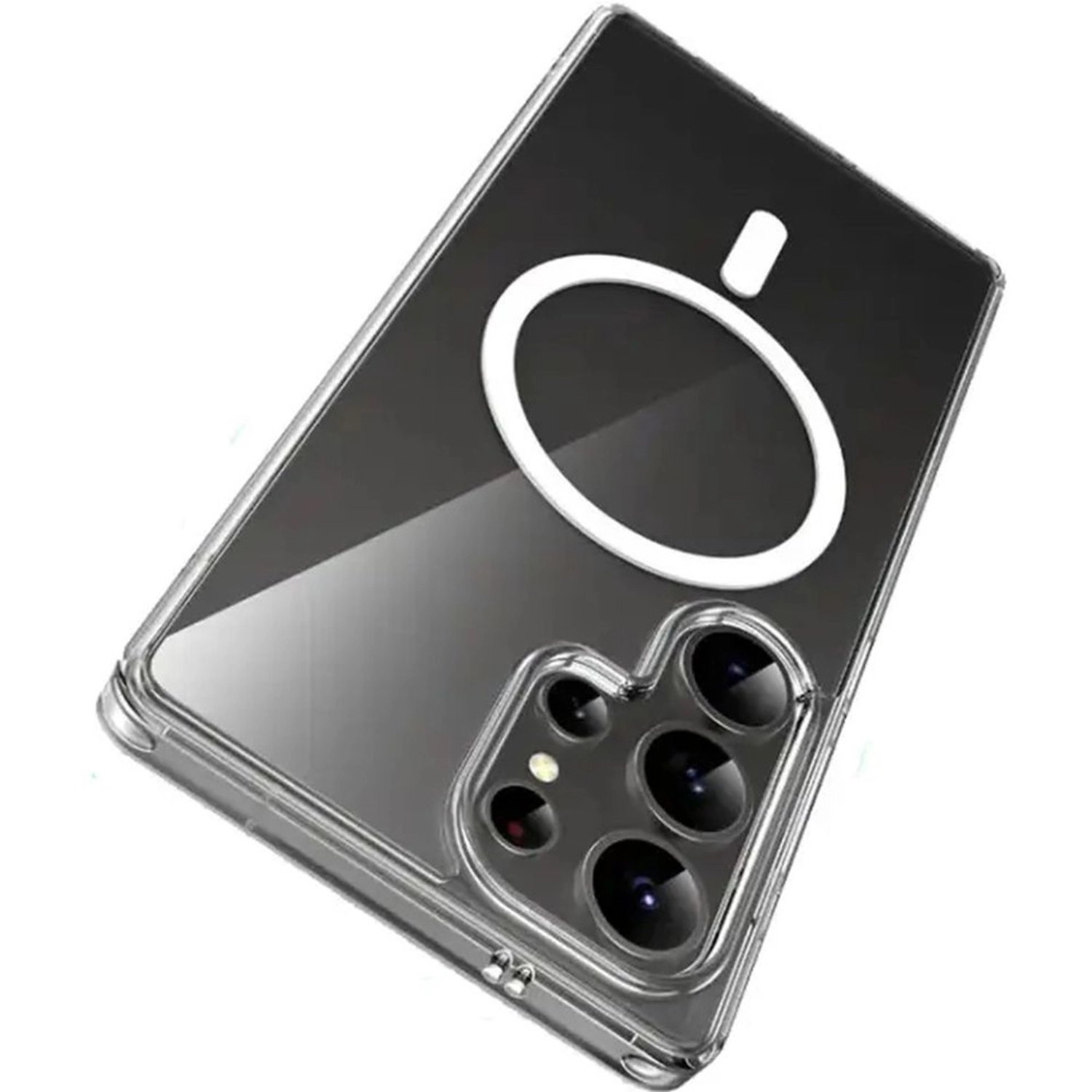 Crystal Clear Case with MagSafe for Samsung Galaxy S25