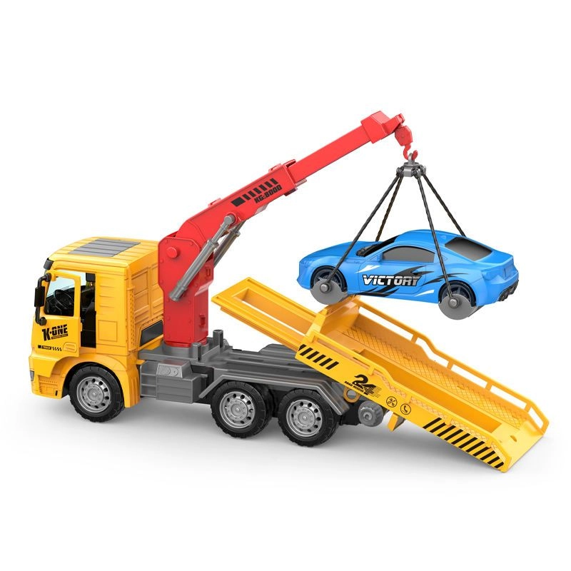 City Construction Tow Truck - Yellow 3+