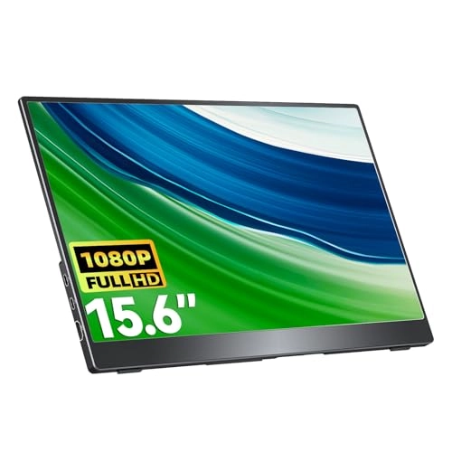 cocopar Portable Monitor - 1080P 15.6 Inch