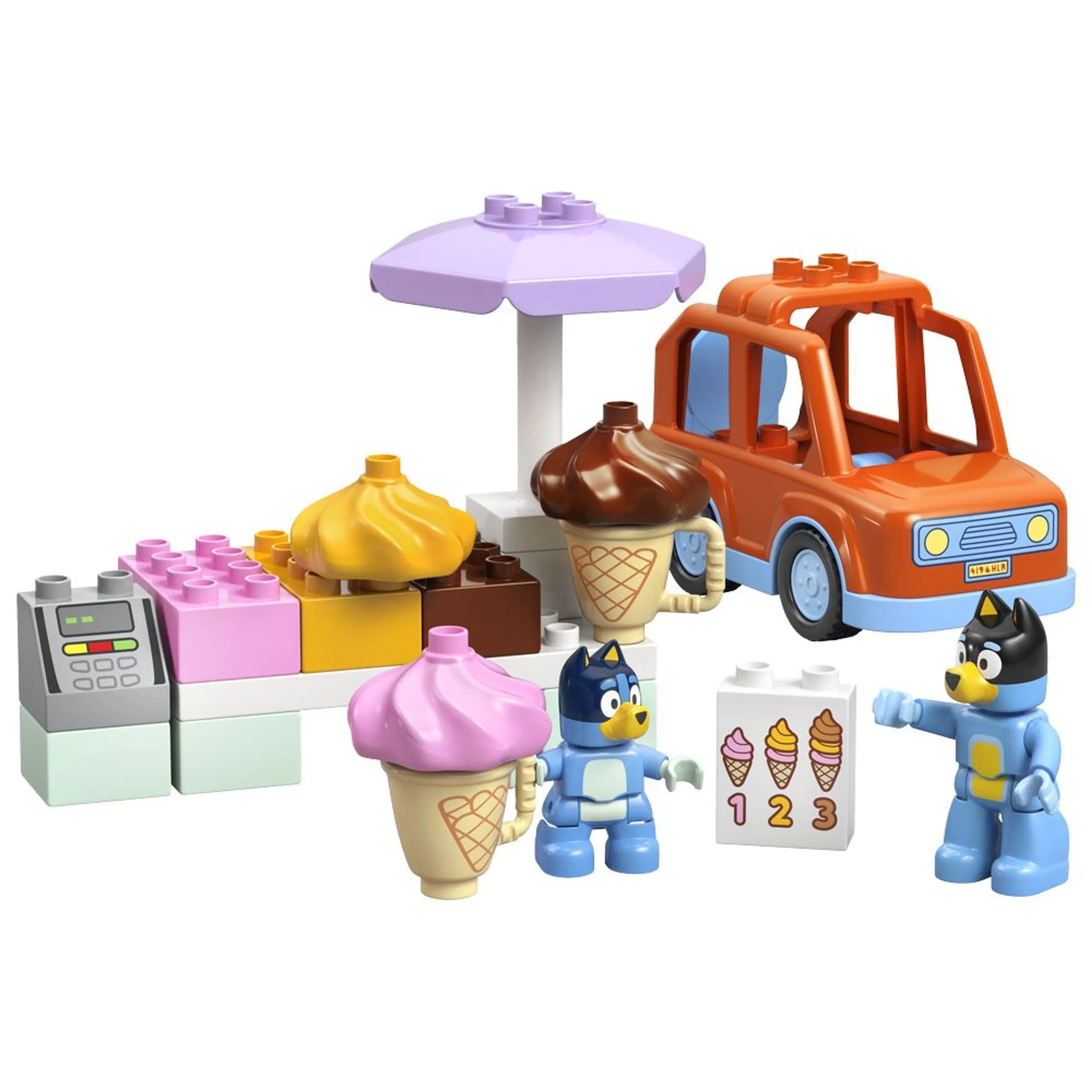 Duplo Ice Cream Trip with Bluey