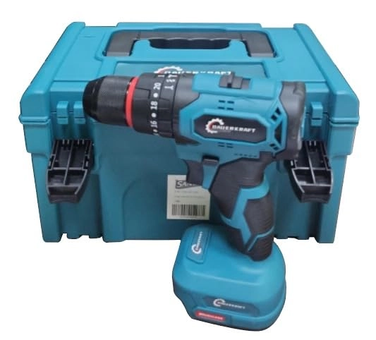 GCCE Cordless Drill Machine - 18V Blue with Case