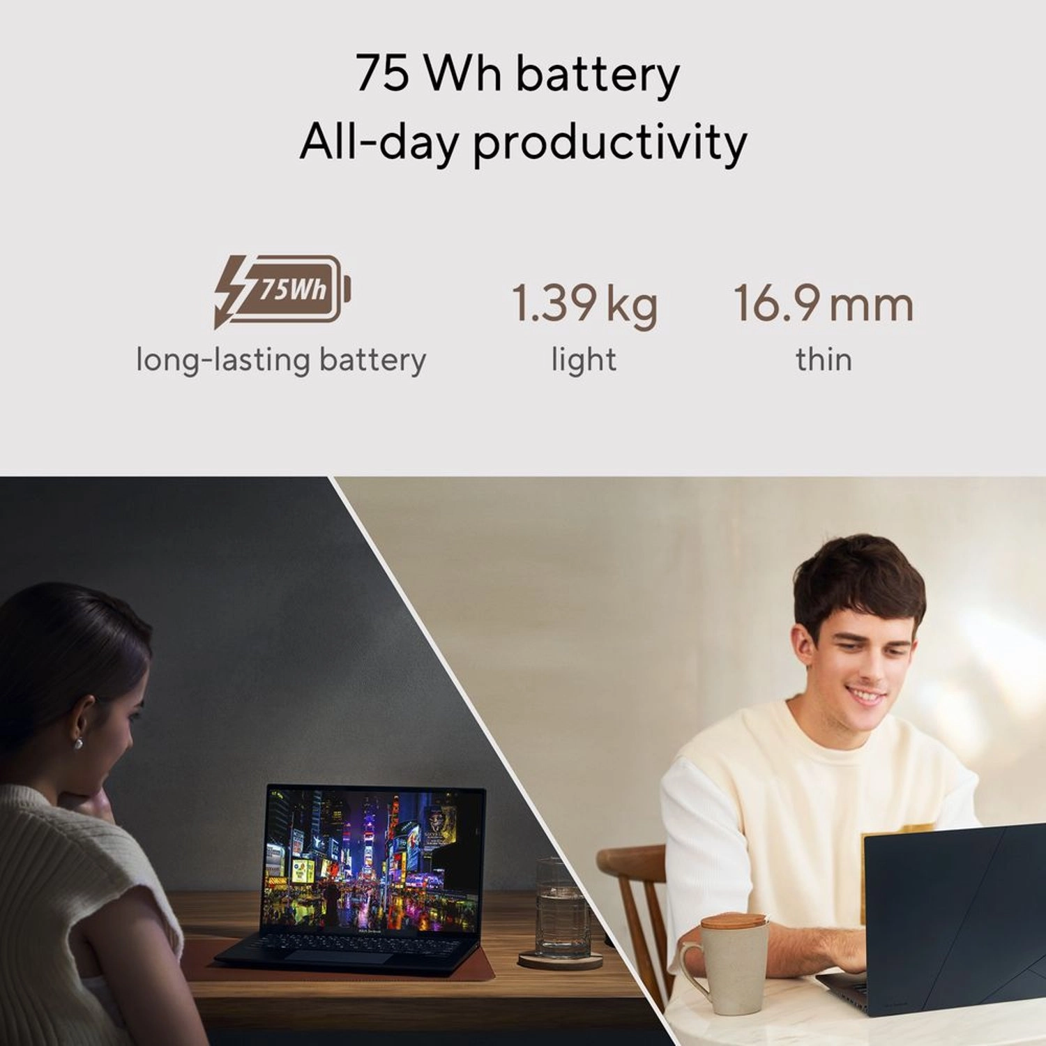 Zenbook 14 OLED UX3402ZA - 14'' i7-1260P 16GB DDR5 1TB SSD