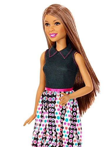 Rainbow Sparkle Hair Doll - 7.5 inches hair Sparkle Gel Comb Ages 5+