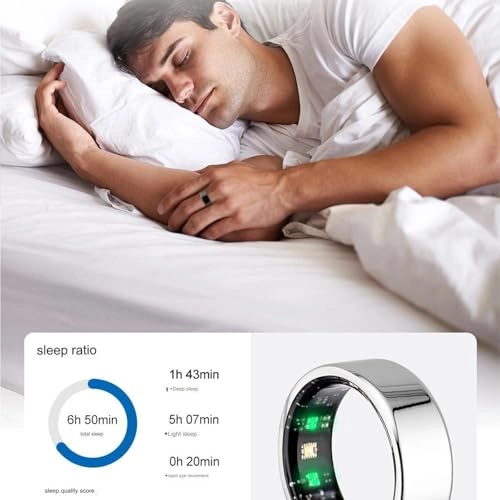 Smart Ring Health Tracker - Silver #11