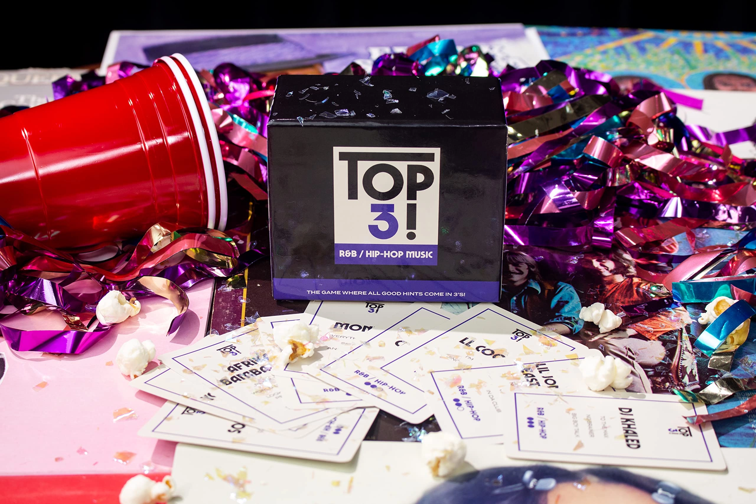 Top 3! Games R&B/Hip-Hop Edition - English 16 years and up 150 Double Sided Cards