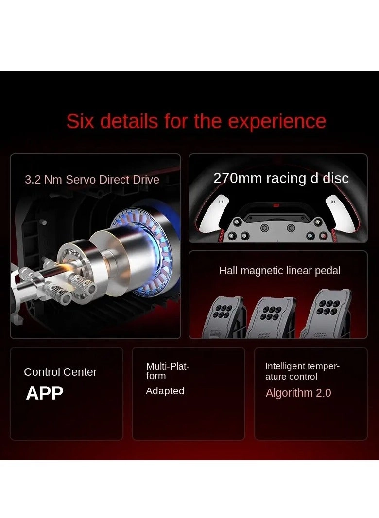 V10 Pro Racing Wheel & Pedals - PC, Xbox, PS4