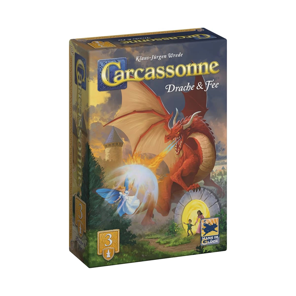 Hans im Glck Carcassonne: Dragon and Fairy (German)