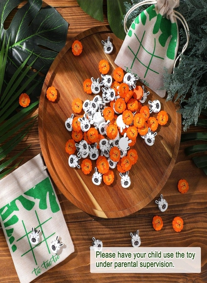 Tic Tac Toe - 24 Jungle Animals Set