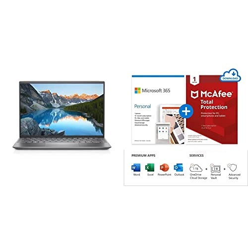 Inspiron 13 5310 - 13'' Core i5-11320H 8GB DDR4 512GB SSD + Microsoft 365 Personal + McAfee Total Protection