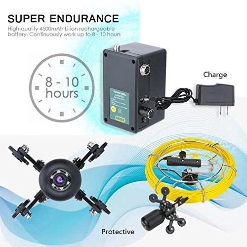 WiFi Cable Pipe Inspection Camera - 17Mm 50M