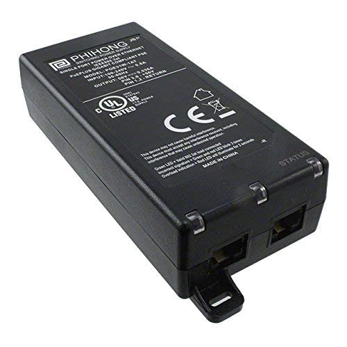 Phihong Single Port Power Over Ethernet - 56V 60W Gigabit