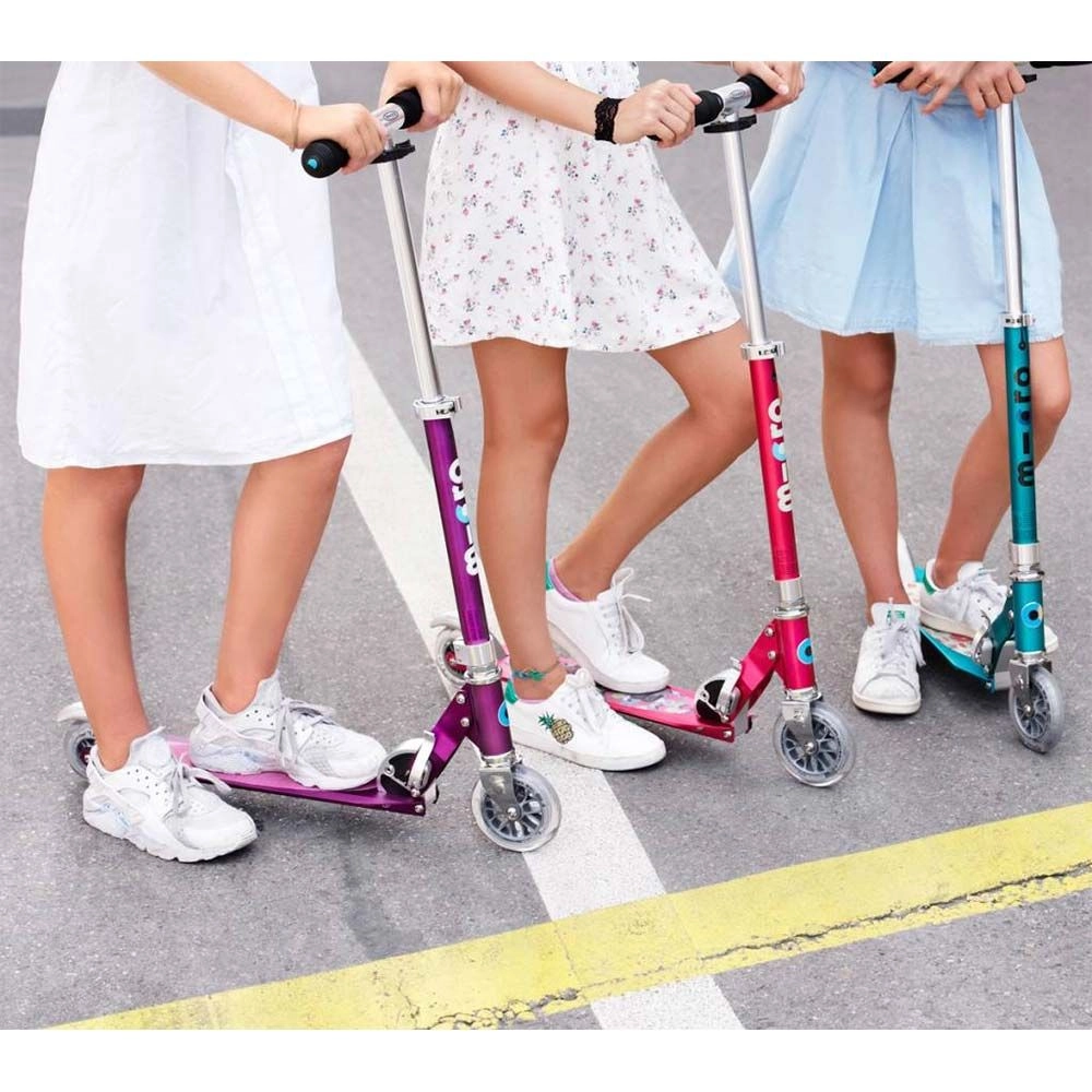 Sprite Kick Scooter – 120/80 mm LED Foldable