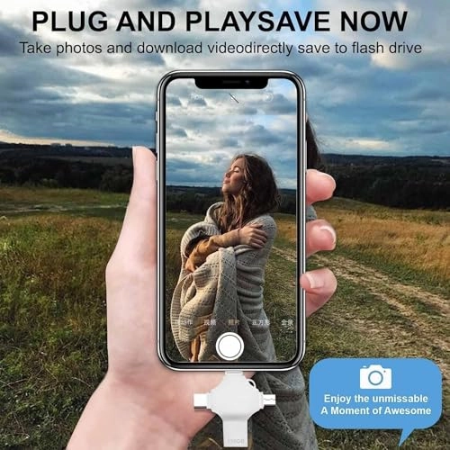 4-in-1 USB 3.0 Flash Drive - 256GB