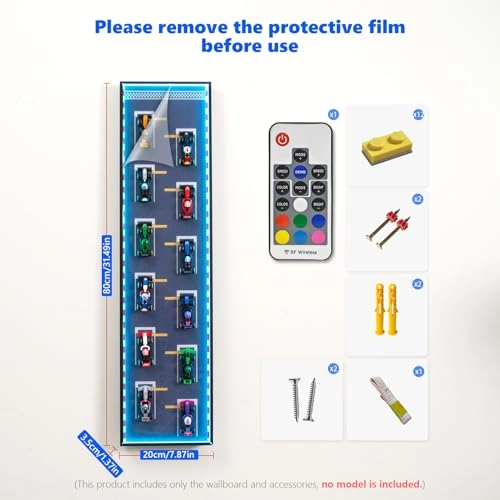 Display Wallboard - RGB LED Lights Multi-colored