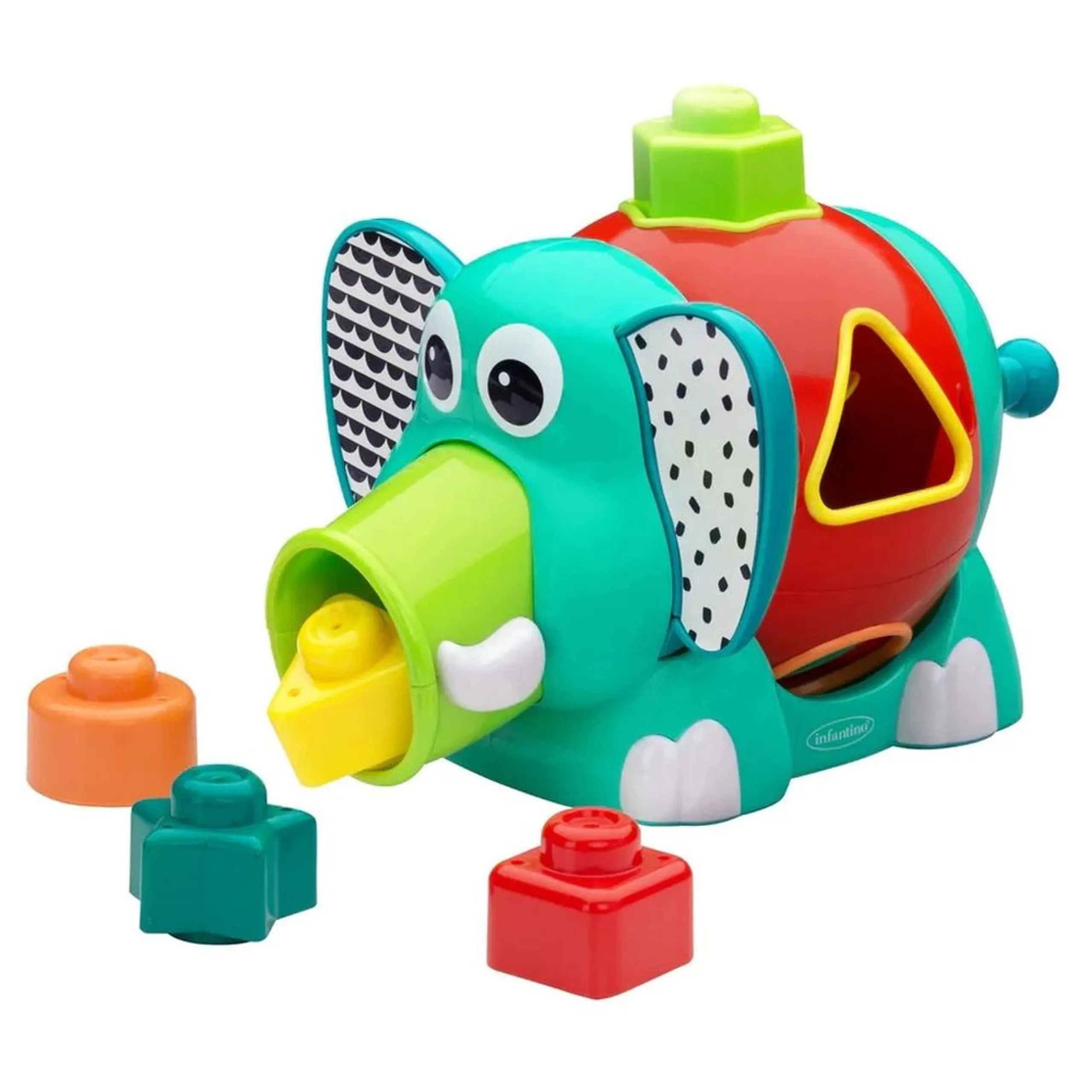 Infantino Jumbo Shape Sorter - Upto 12 Months 5 piece(s)