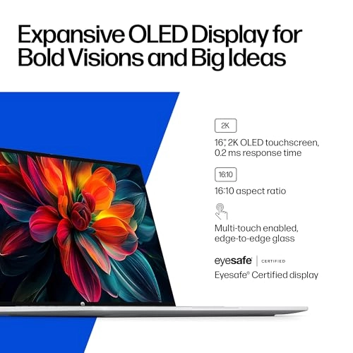 OmniBook 5 NGAI C51E8UA#ABA - 16'' X Plus 16GB DDR5 512GB SSD