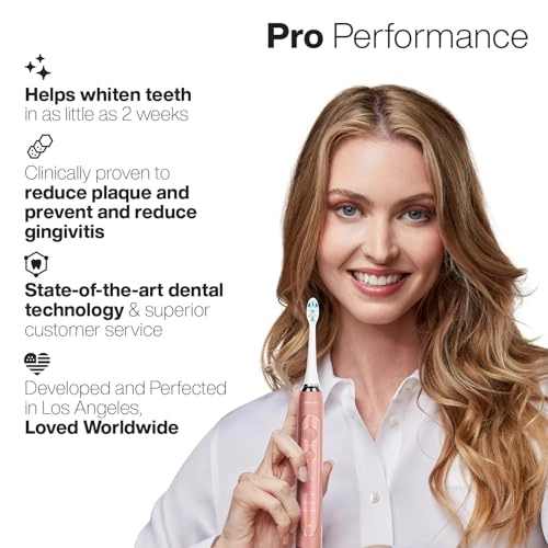 Black Series PRO - UltraWhitening 5 Modes 6 ProFlex Brush Heads