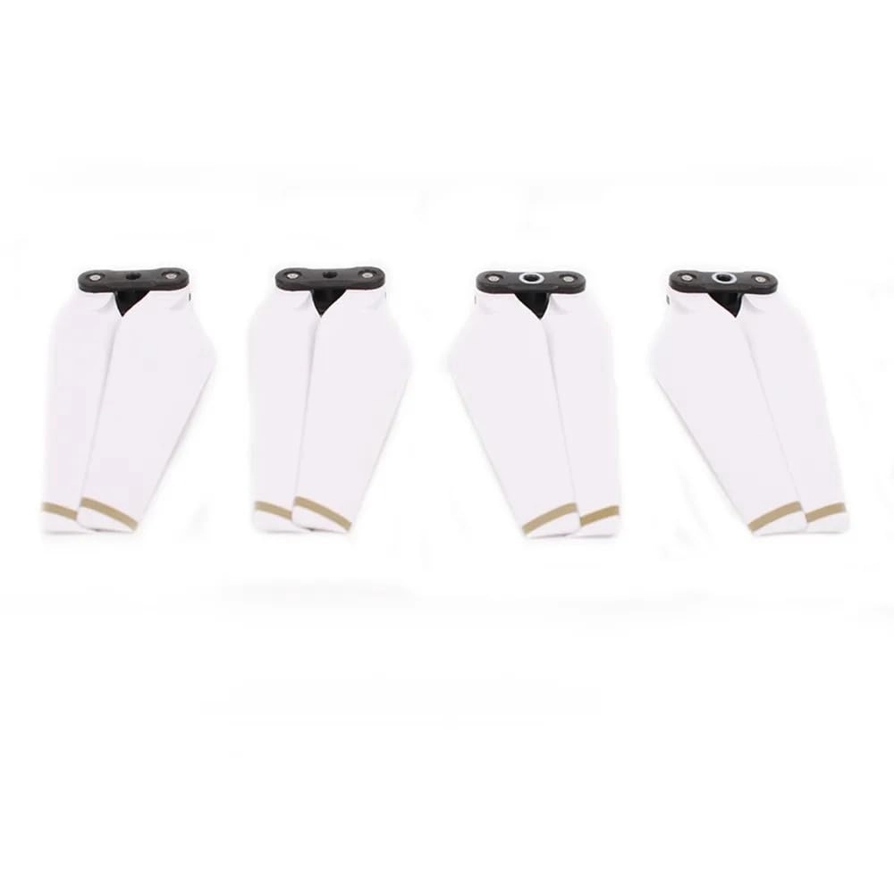 8330 - Folding Quick Release 4 Pair White Edge