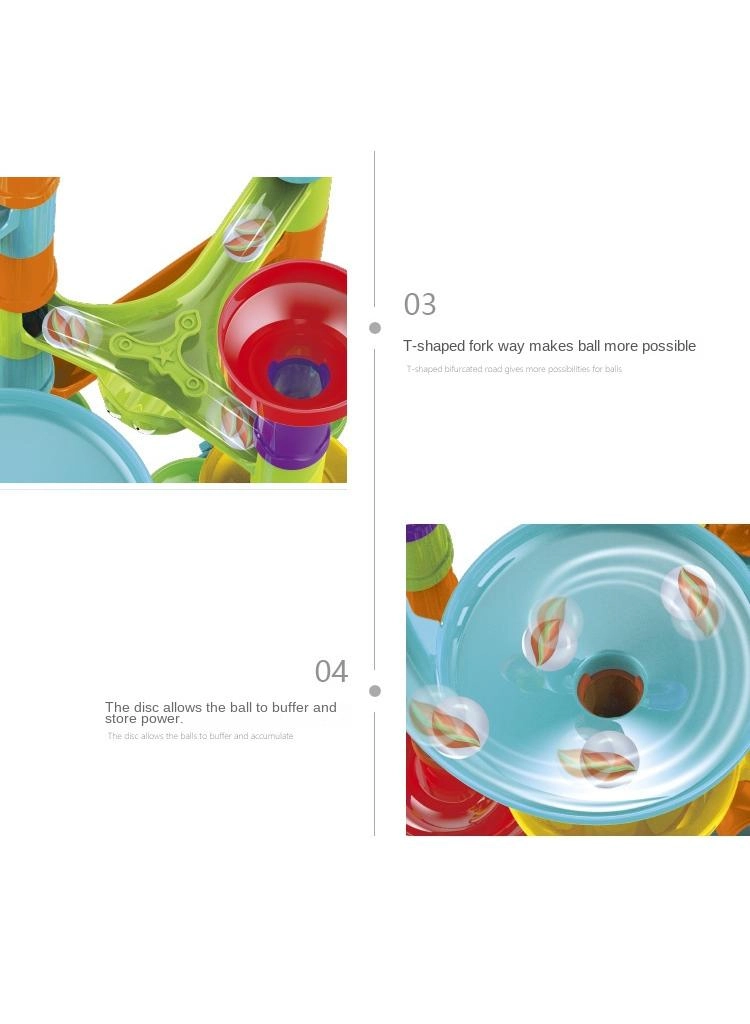 Marble Run Set - Construction 113 pcs