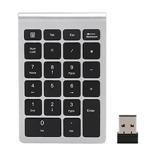 Wireless Numeric Keypad - 22 Keys 2.4G USB