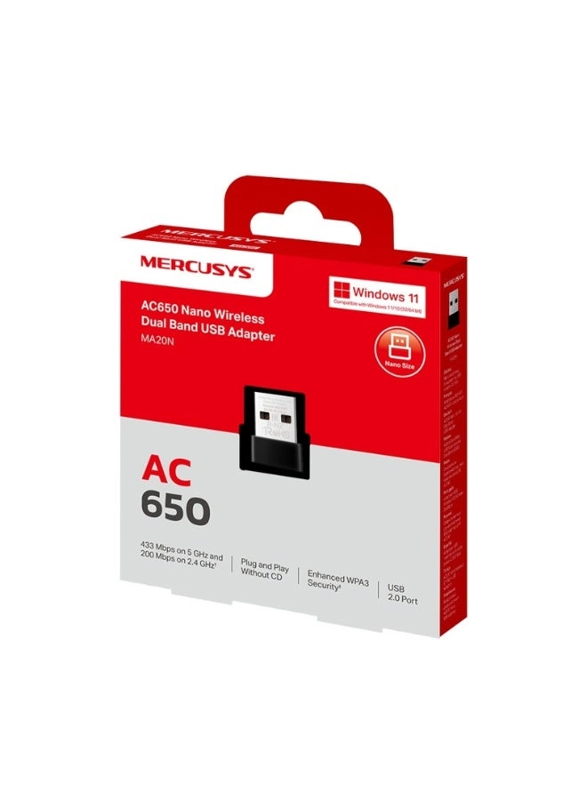 MA20N - Dual Band USB WiFi 5