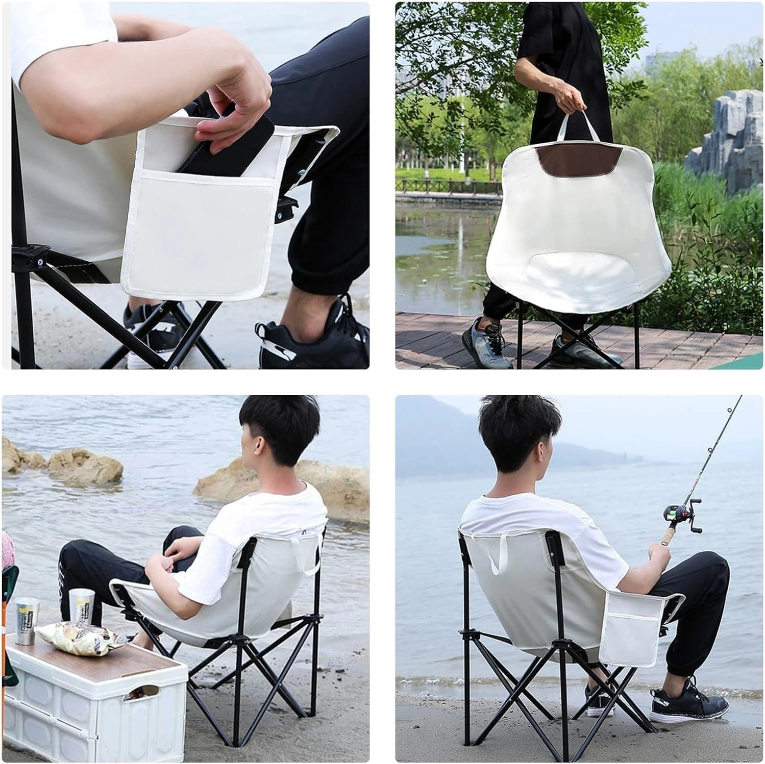 Folding Moon Chair - 130kg