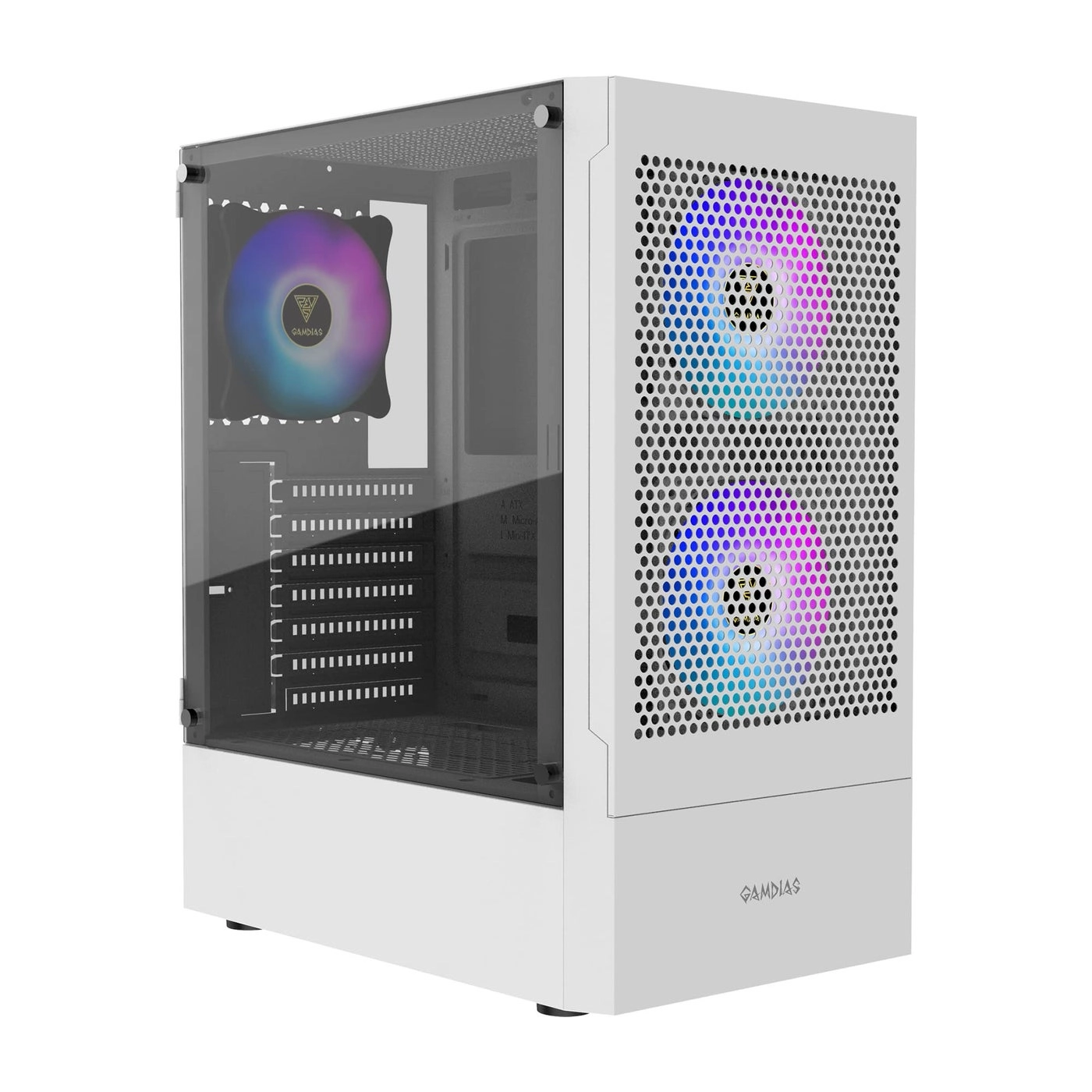 ZEUS - Side Tempered Glass Panel ATX Mid Tower