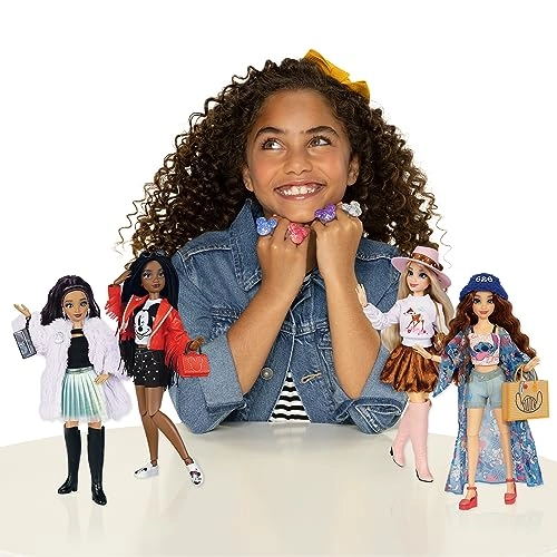 Stitch Fashion Dolls - 11.5" Red Hair Two Complete Mix-and-Match Outfits