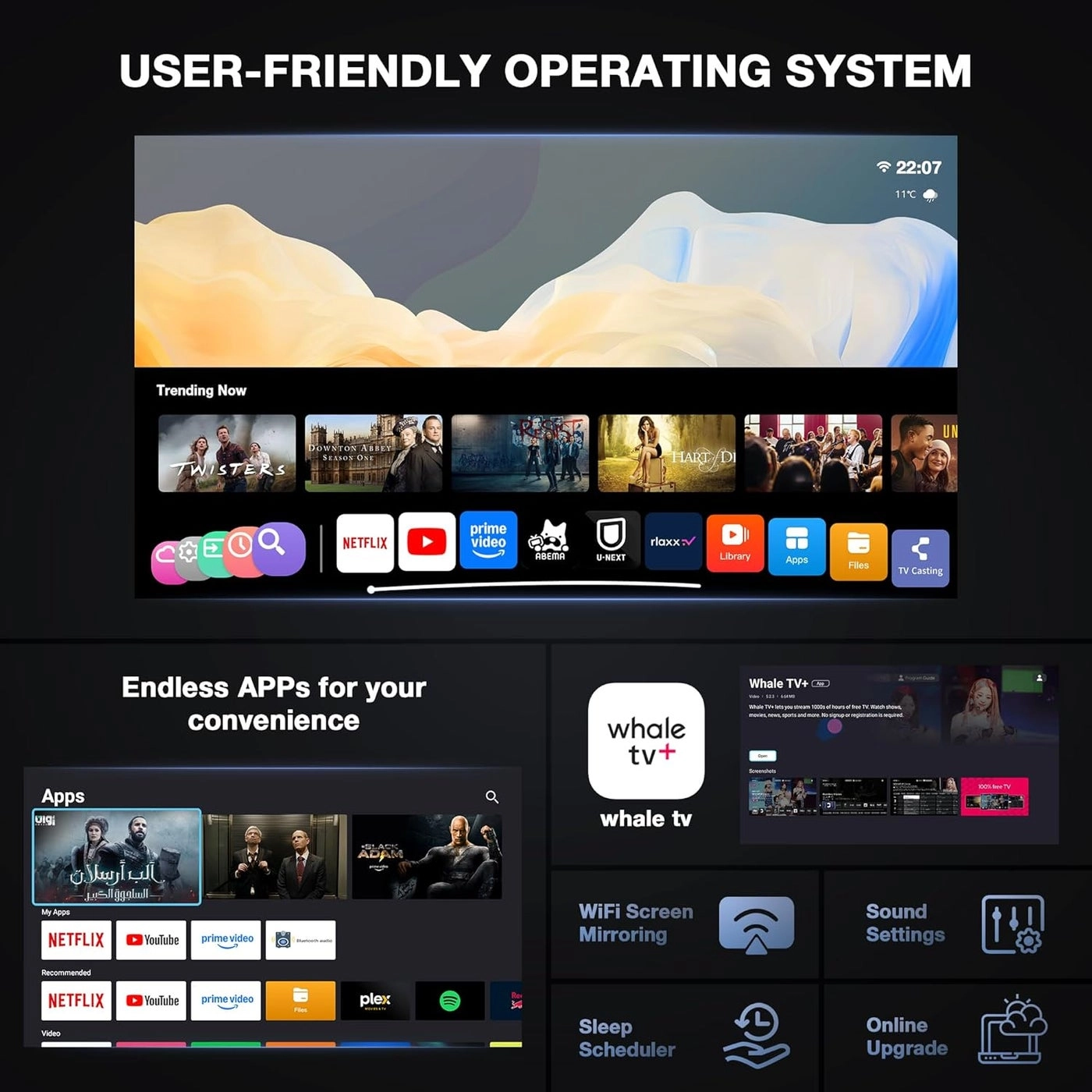 Mini Projector 200 ANSI lumens 1920 x 1080