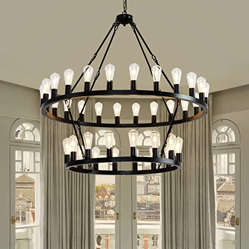 Wagon Wheel Chandelier