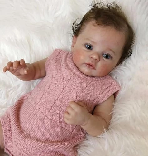 Reborn Baby Doll - 18 inch Silicone Girl Ages 3+