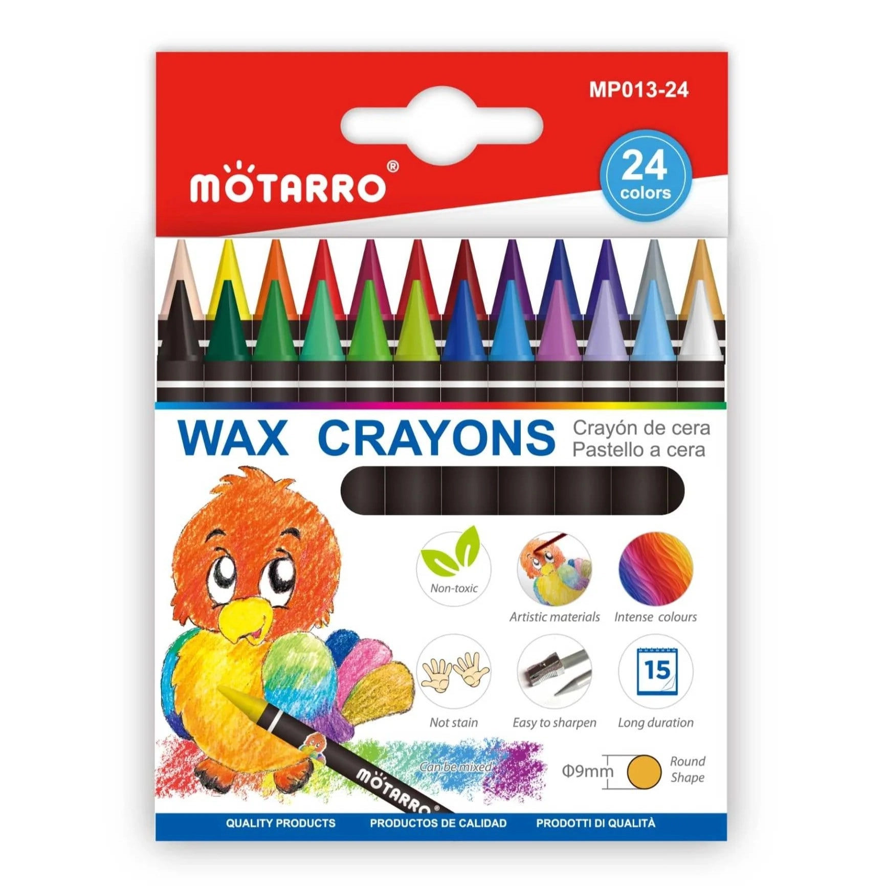 AL ARQAM LLC Wax Crayons - 24
