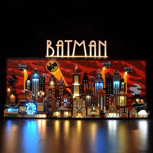 LED Lighting Kit - Designed for Batman Compatible with Lego 76271 Remote Version