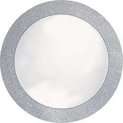 CREATIVE CONVERTING Sparkle And Shine Silver Placemat