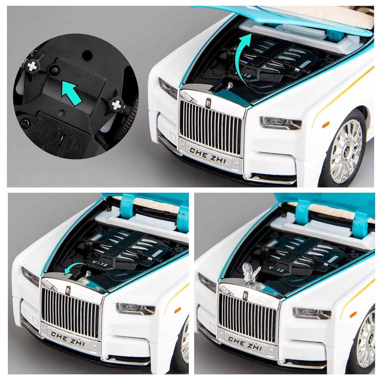 Rolls-Royce Phantom - 1:24 Scale 1.0 Count