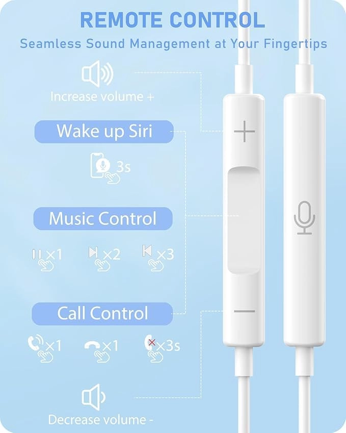 USB-C Wired Earphone