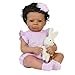 Reborn Baby Doll - 20-Inch Vinyl African American Ages 3+