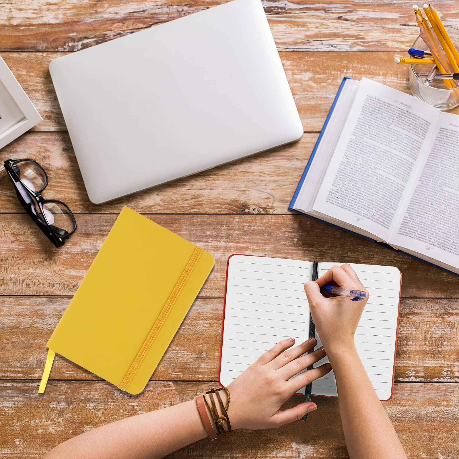 A6 Notebooks A6 Hardcover - Lined 80 Sheets