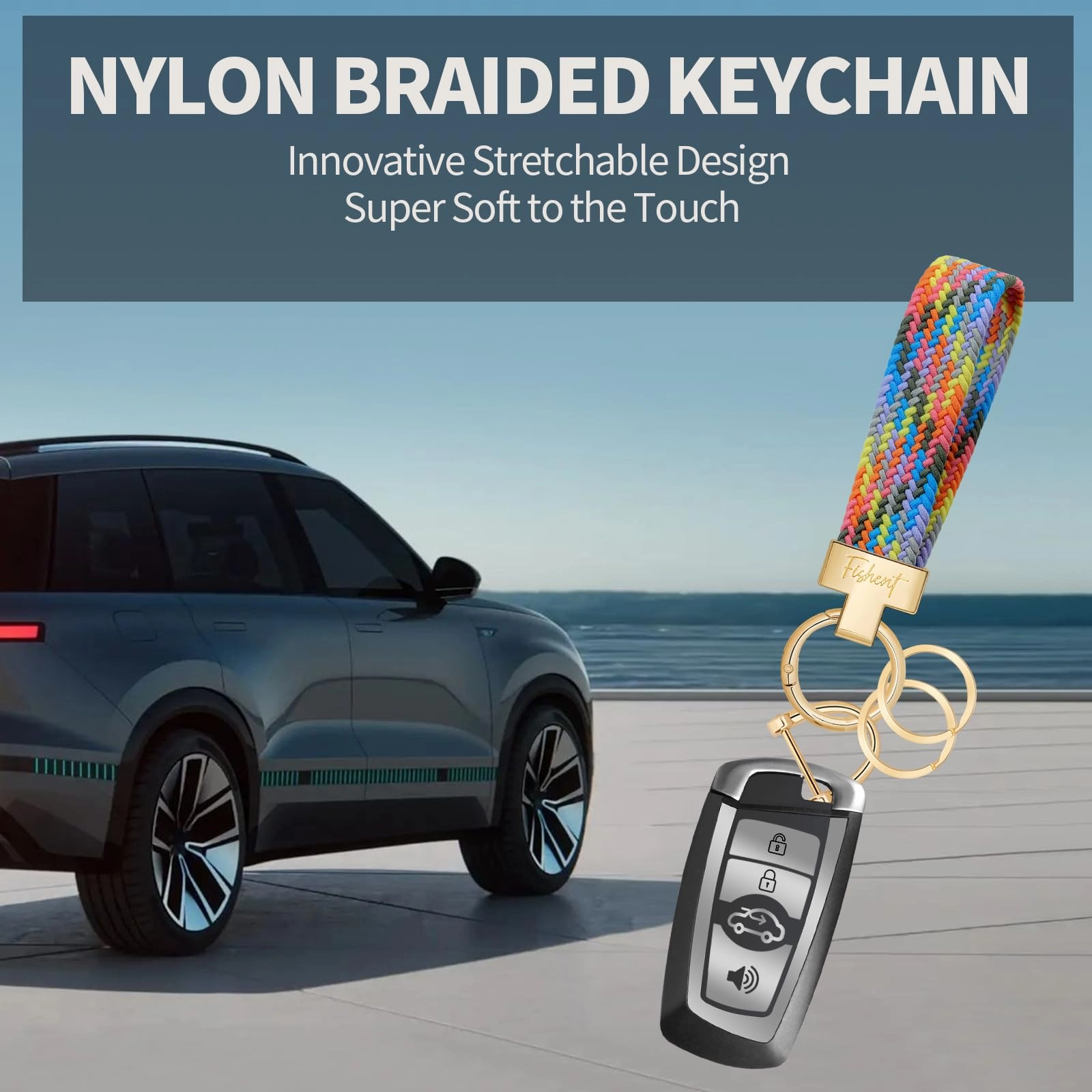 Stretchy Car Keychain - Fun