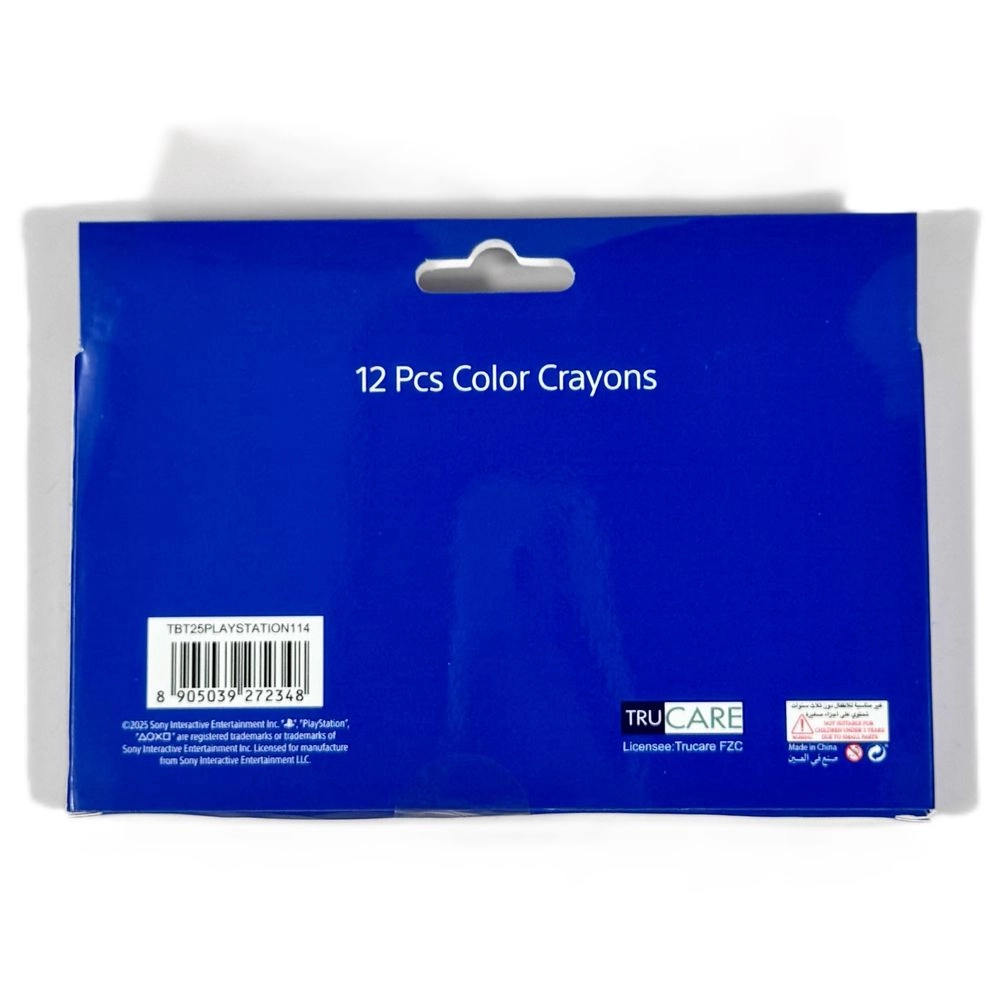 Playstation Play In Camo Crayons - 12 Pcs