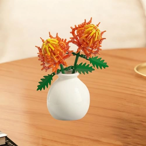 daisy building block flowers - 1 pcs