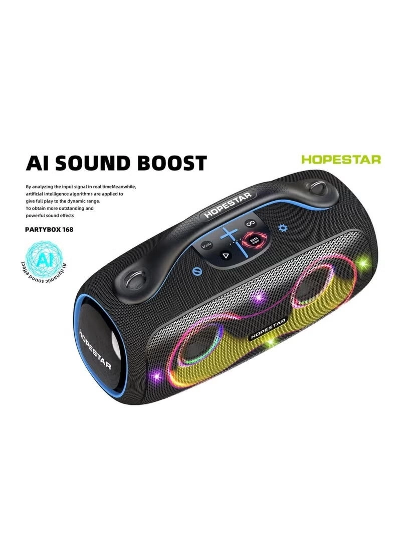 PARTYBOX 168 - 2 microphones 400W