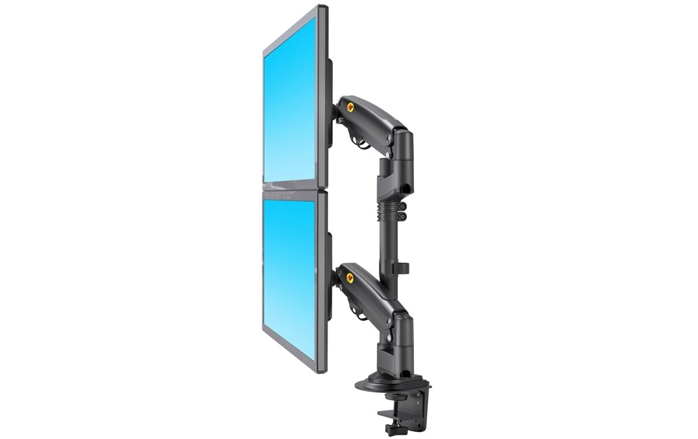 H180B - Dual Arm 17" to 27" VESA 75x75 & 100x100