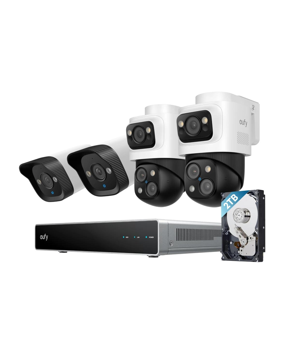 Eufy PoE NVR S4 - 8 channels