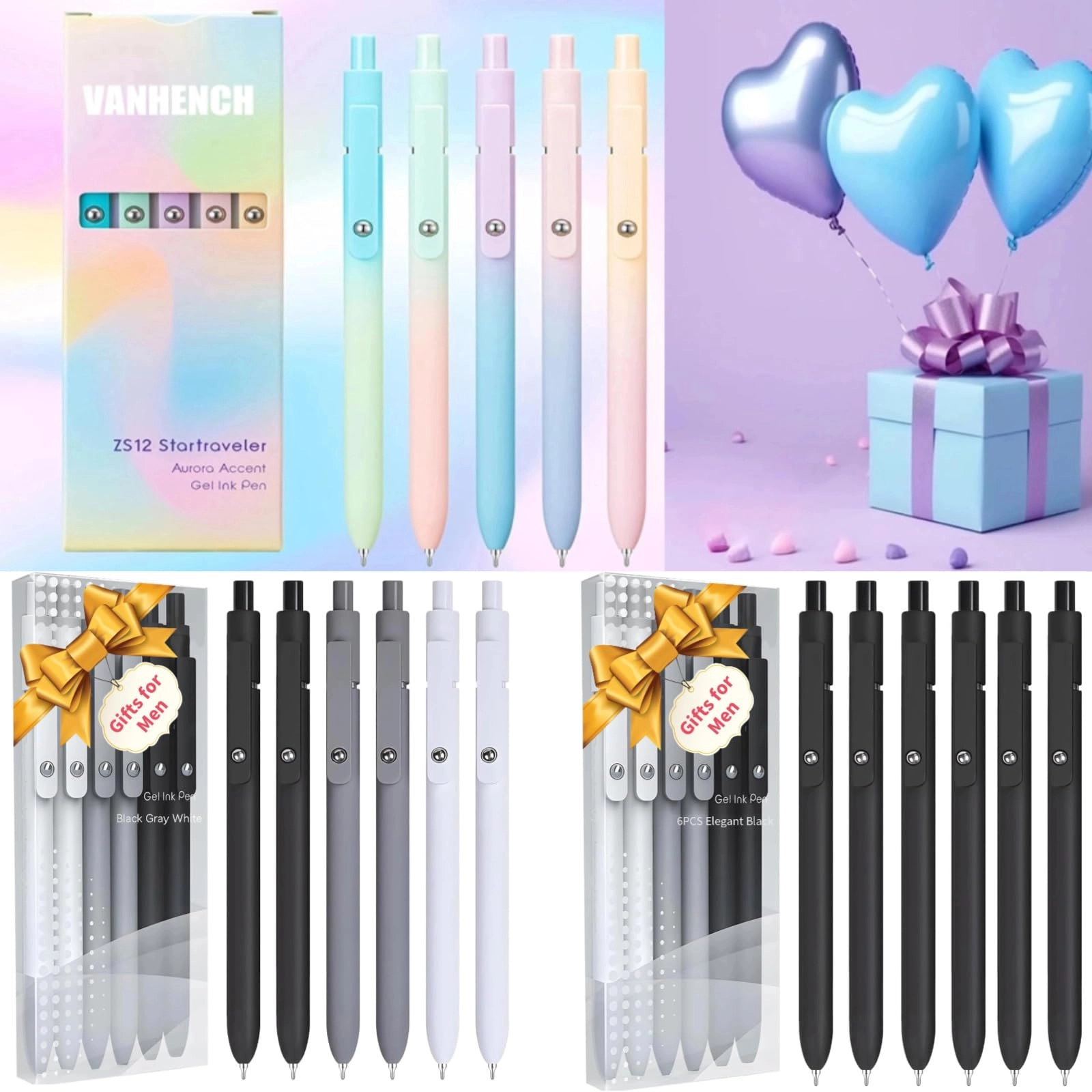 Gel Pens - 5 piece(s) 0.5 Millimeters