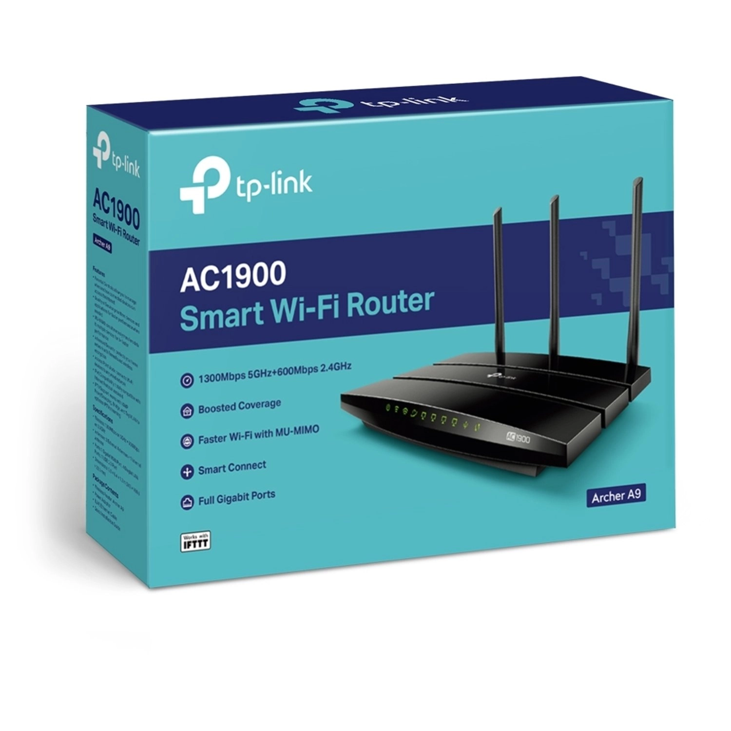 Archer A9 - 1300 Mbps 600 Mbps Wi-Fi 5 (802.11ac)