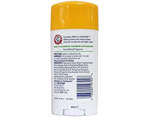 Deodorant Natural - Unscented 280 gram