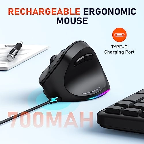 BTM010R Ergonomic Mouse - Wireless