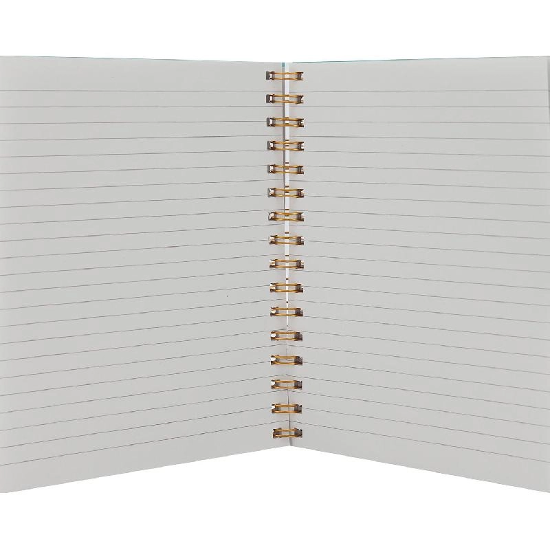 Notebook 19 X 26 cm Spiral - Grid 100 Sheets